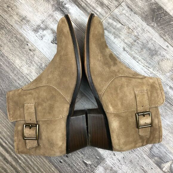 Steve Madden Suede Buckle Booties size 7.5 - Picture 6 of 8